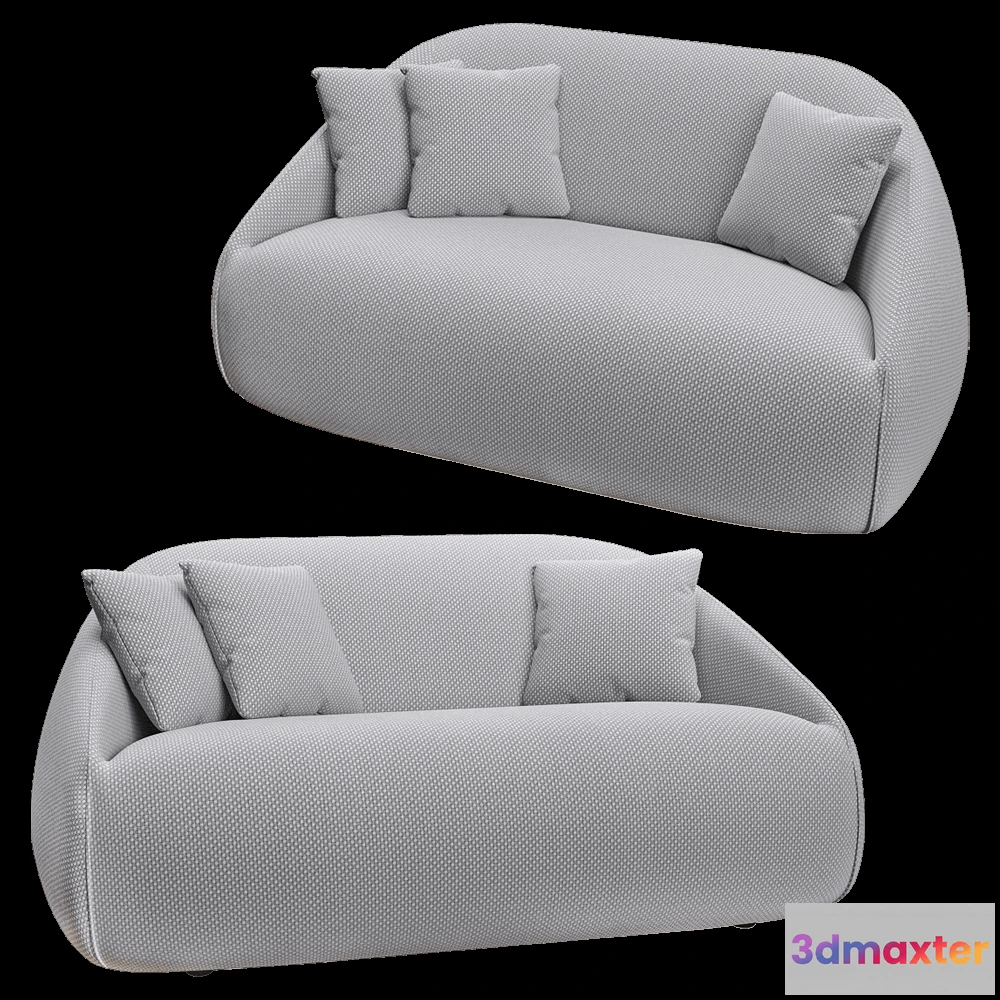 1633140 - IVINI - Garden sofa Vigo 91326L 3D Max