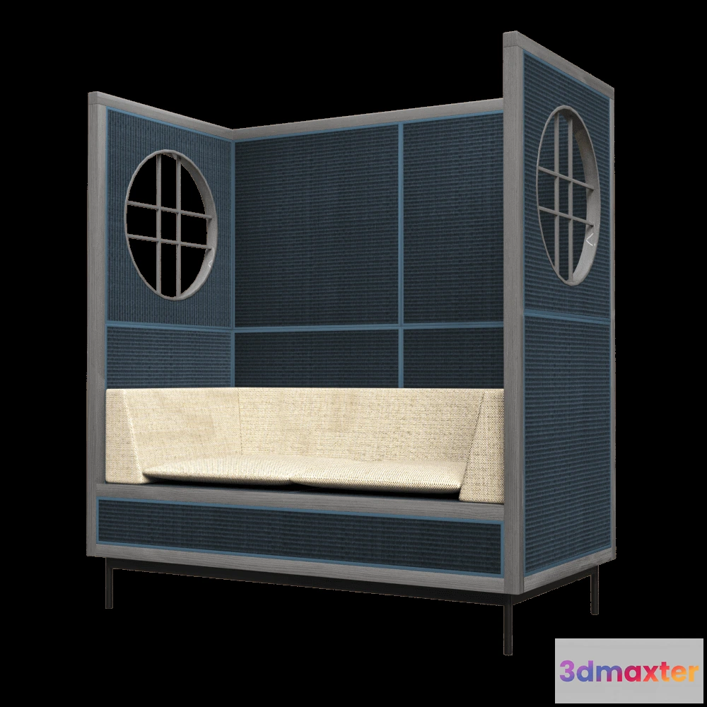 1633324 - Look into Nature - Sofa Tenzan 2 seater 3D Max