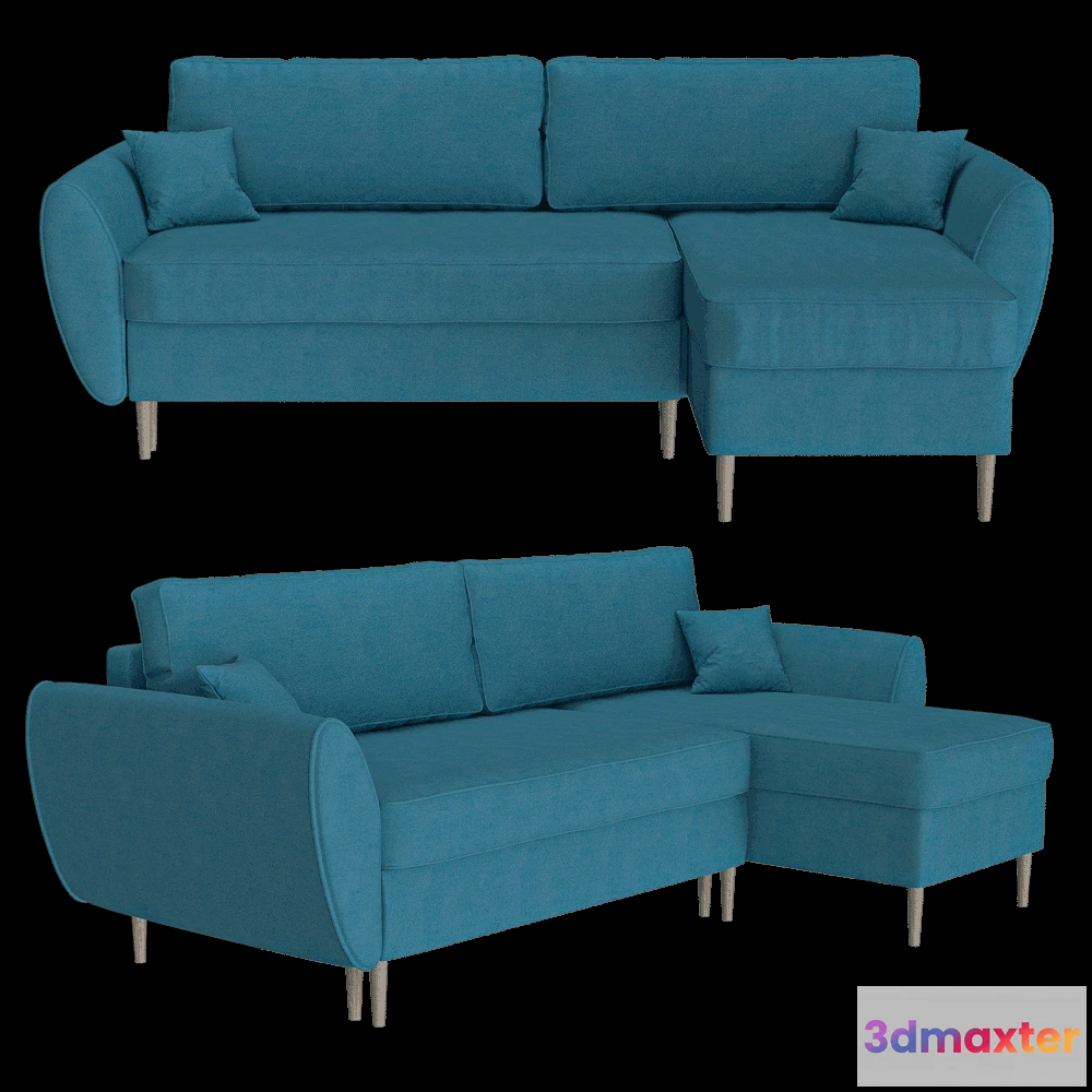 1633350 - Masterfabrik  - Sofa Baako 1 3D Max