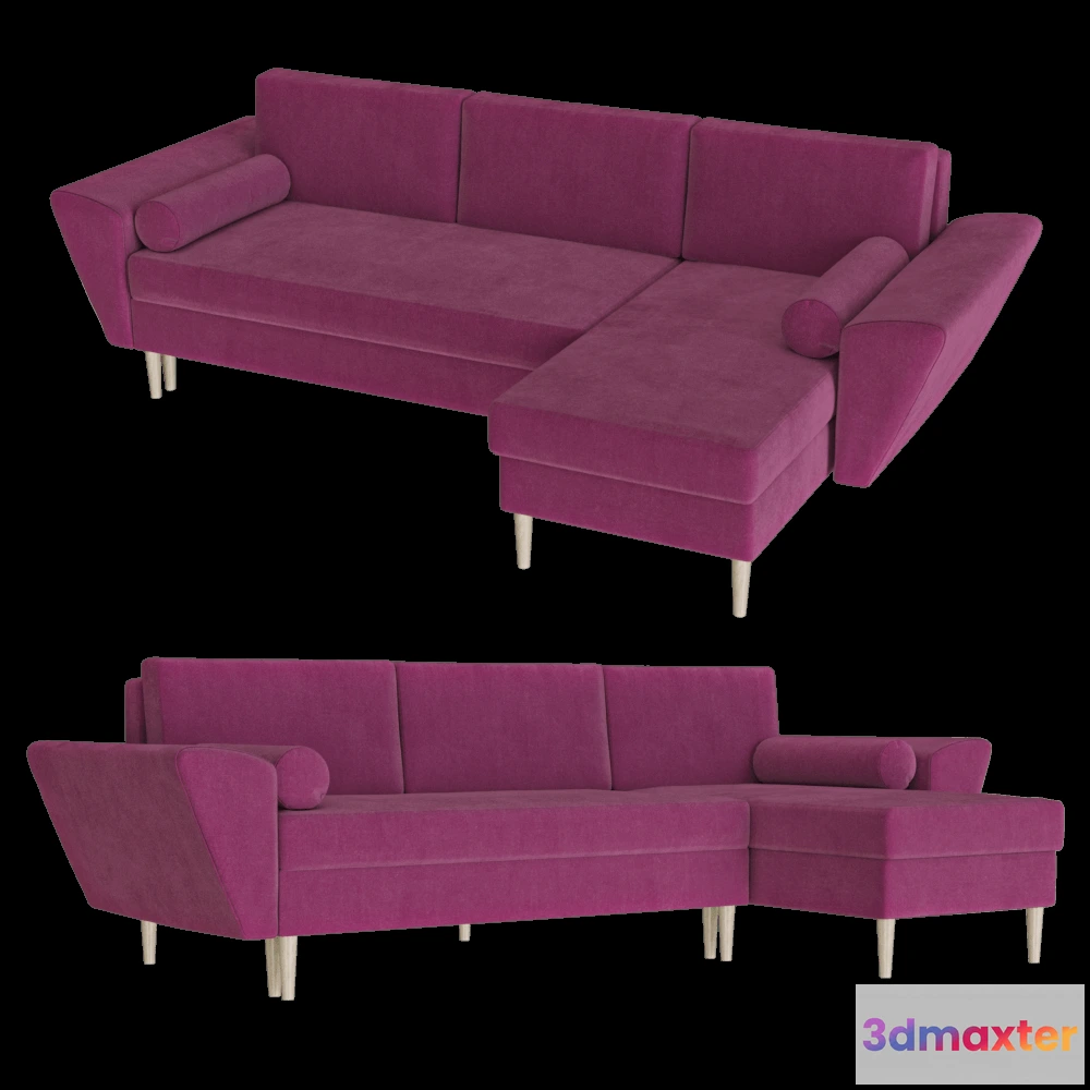1633360 - Masterfabrik  - Sofa Mazego-1 3D Max