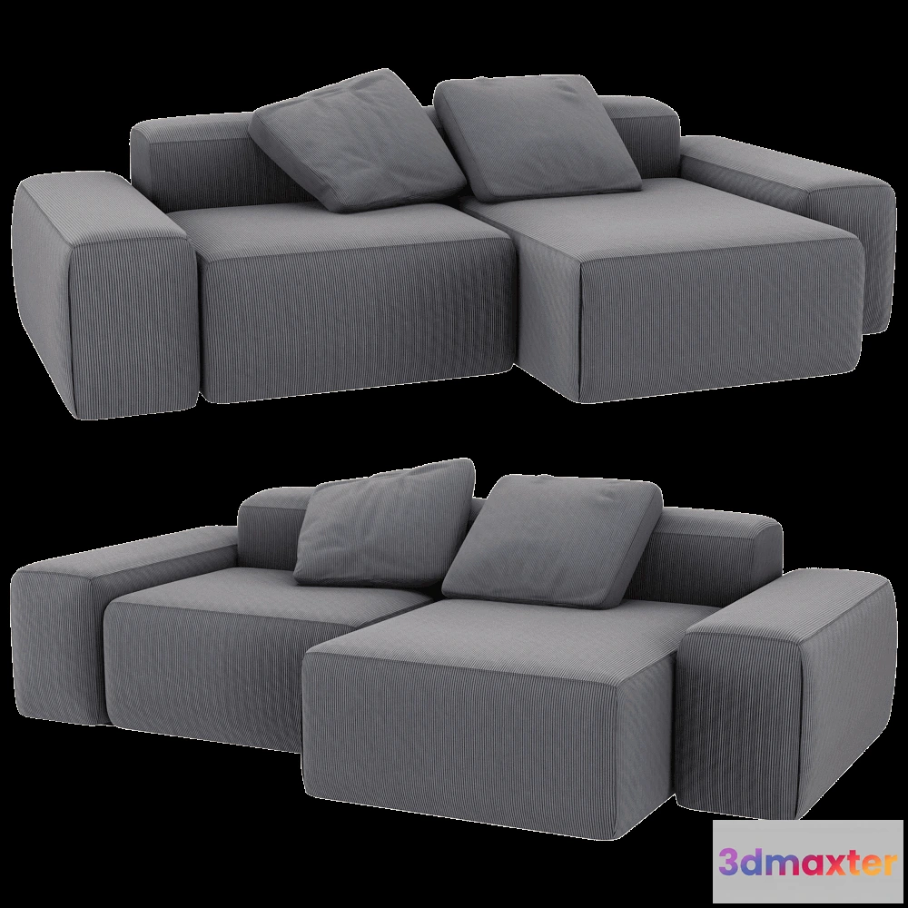 1633376 - Masterfabrik  - Sofa Rokho - 1 3D Max