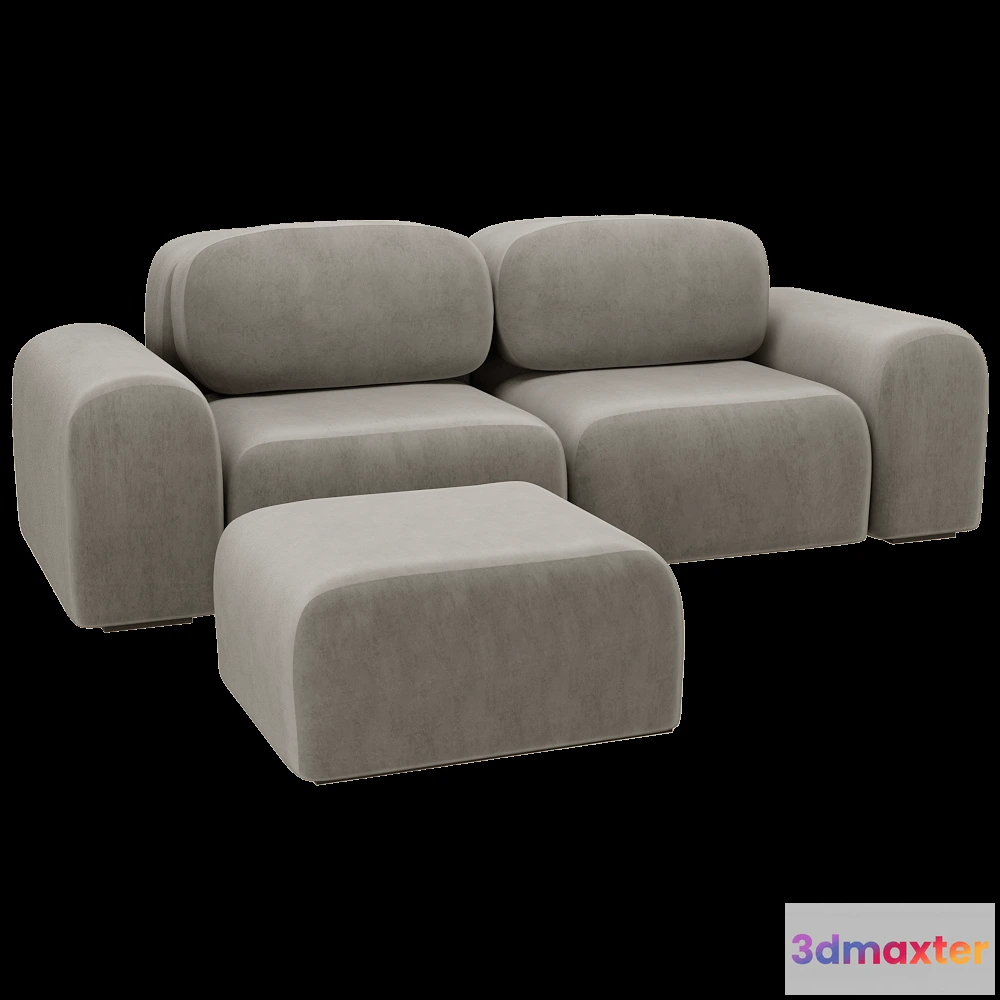 1633390 - Masterfabrik  - Sofa Emeka 3D Max