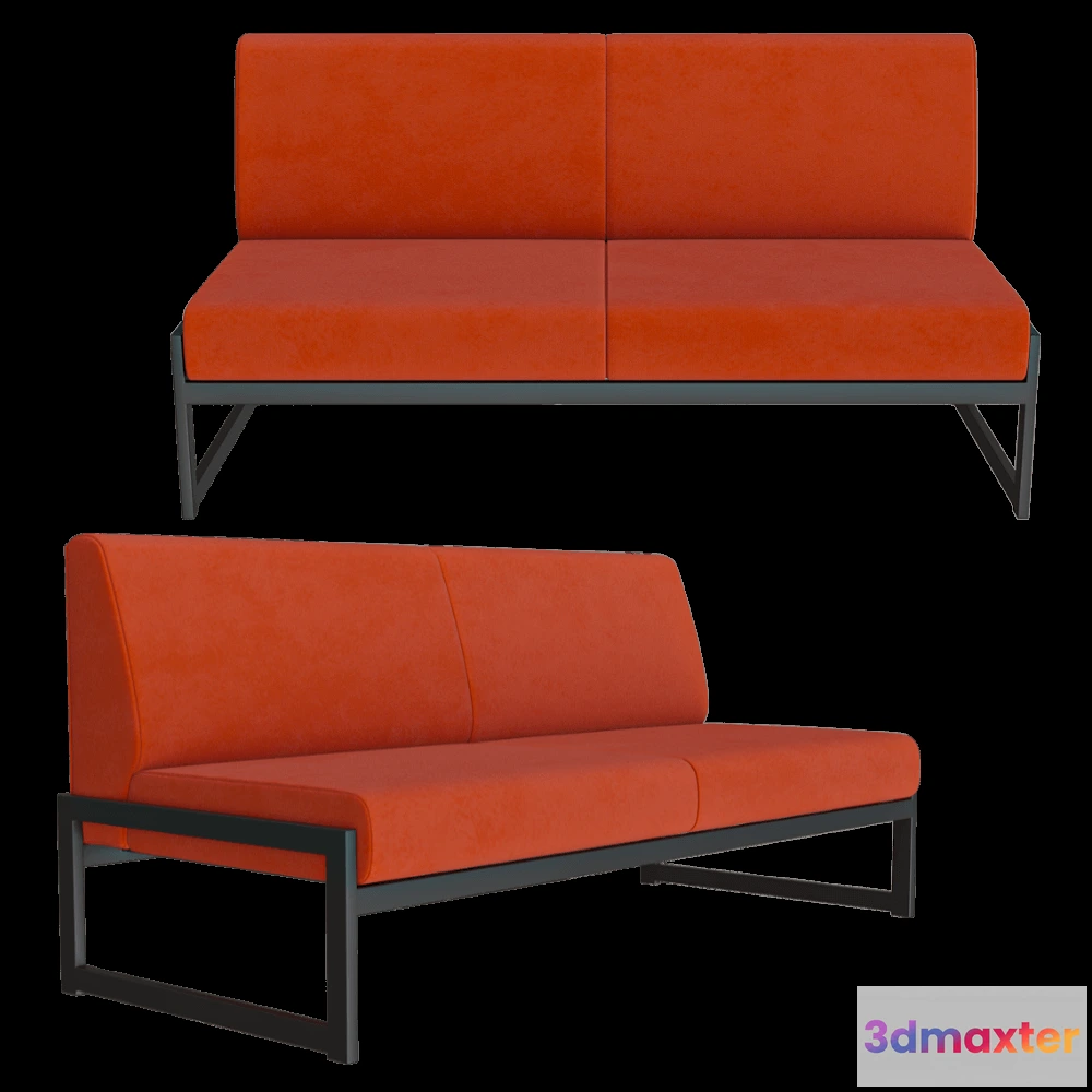 1633402 - MDF Italia - Sofa Sigma 3D Max