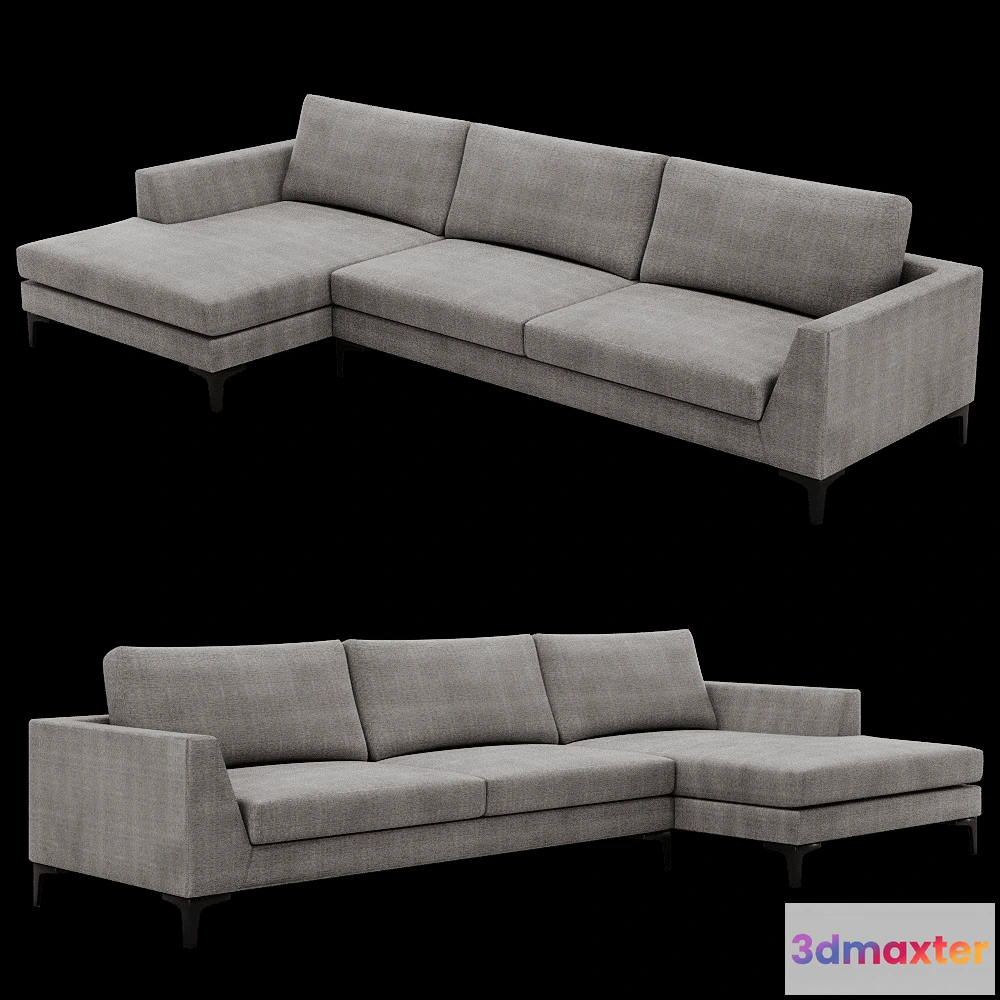 1633418 - Mirlachev - Sofa BERGAMO 3D Max