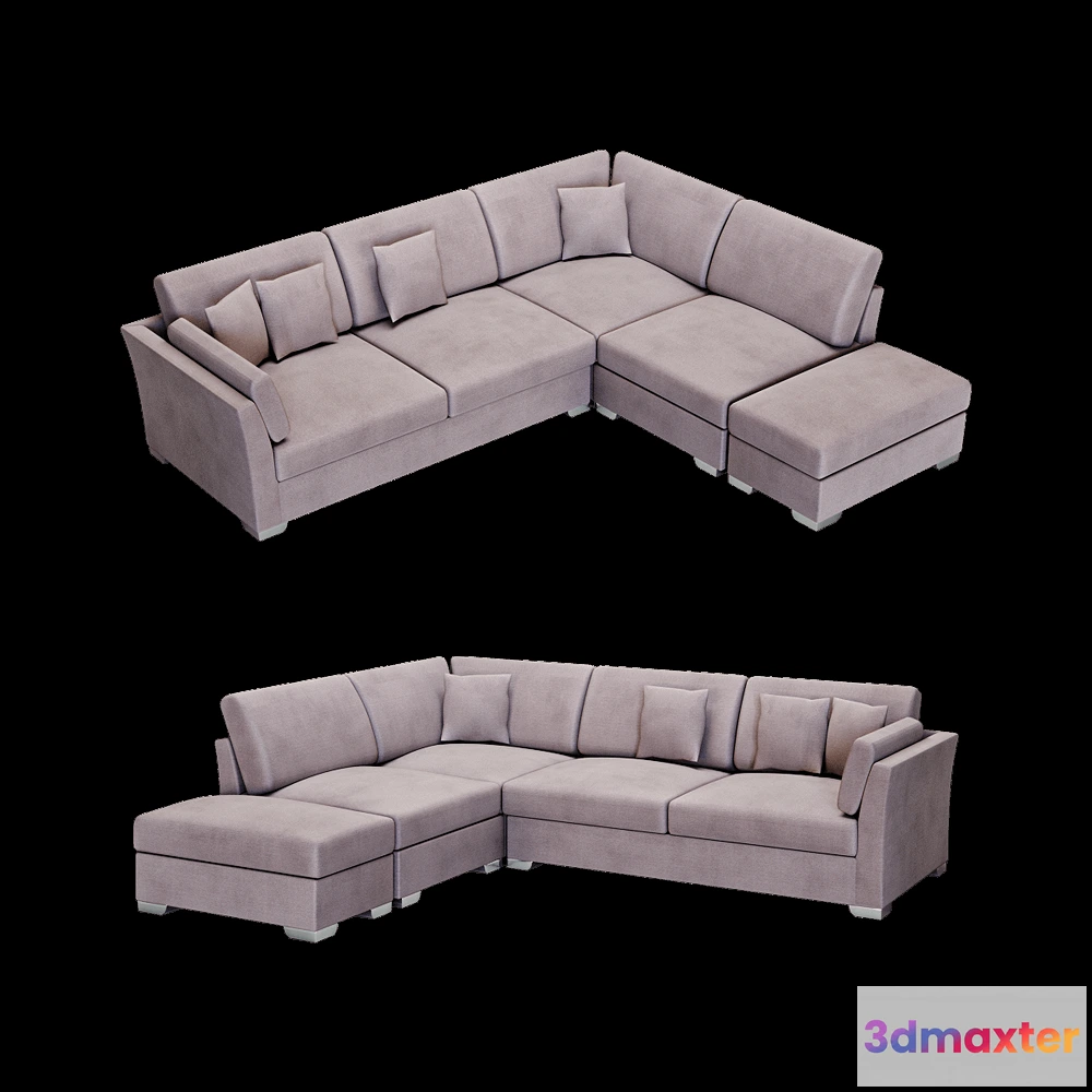 1633420 - Mirlachev - Modular sofa FIESTA 3D Max