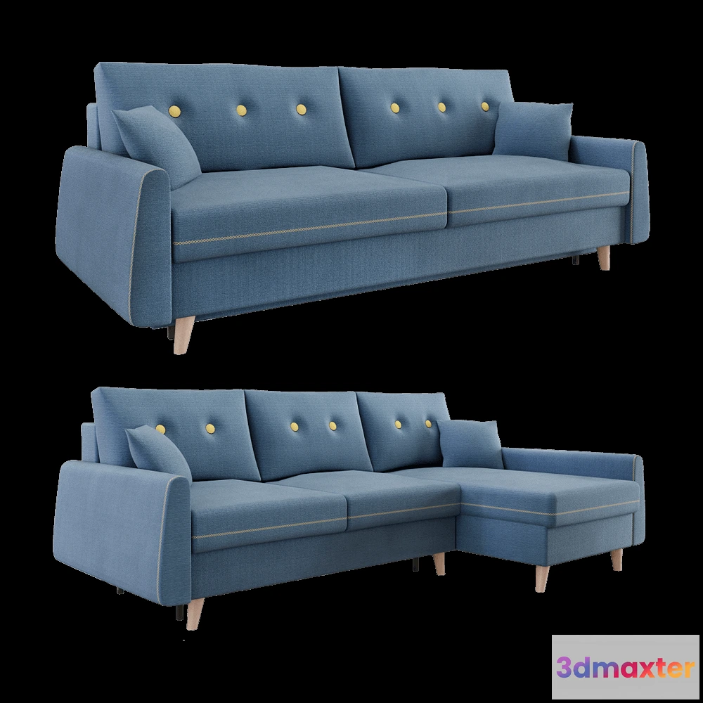 1633428 - Mirlachev - Sofa Denver 3D Max