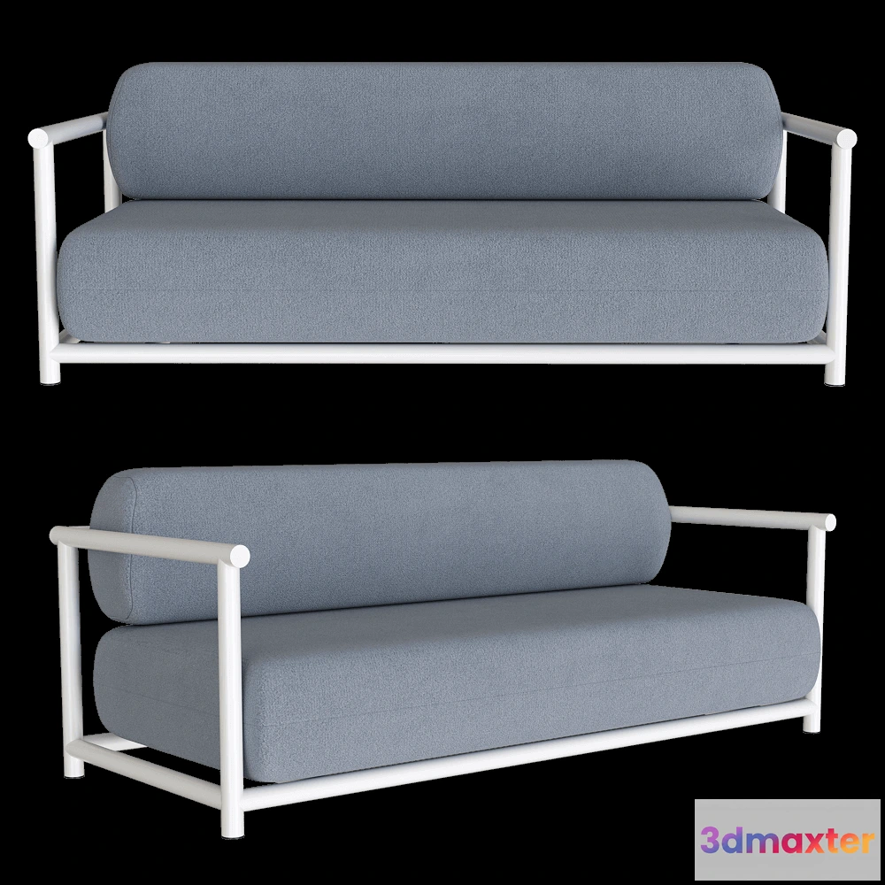 1633438 - MISSANA - Outdoor Sofa Bamboo 3D Max
