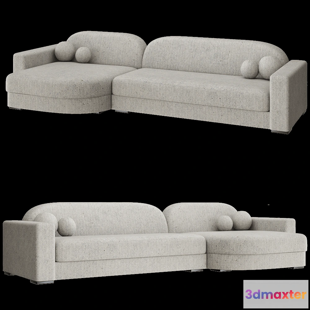 1633484 - Modenature - Sofa JACASTA 3D Max