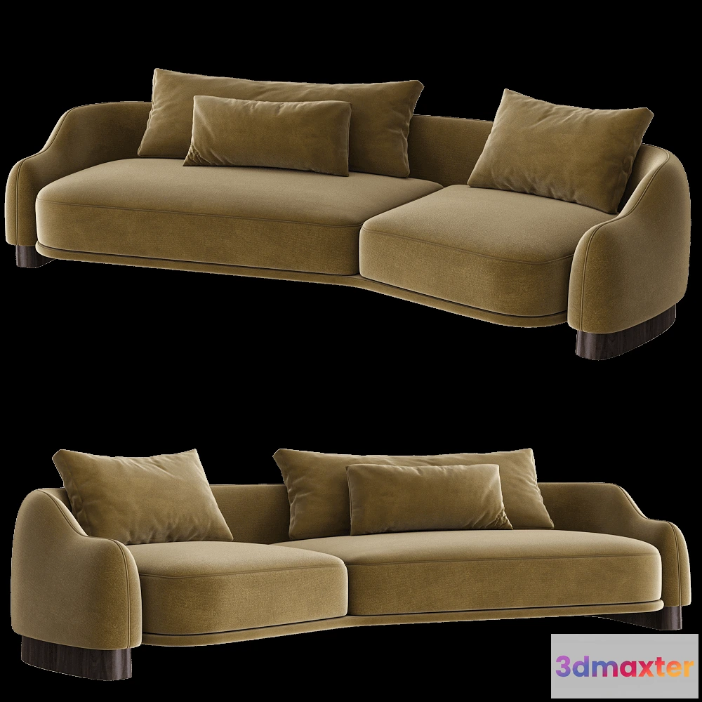 1633490 - Modenature - Sofa KENDAL 3D Max