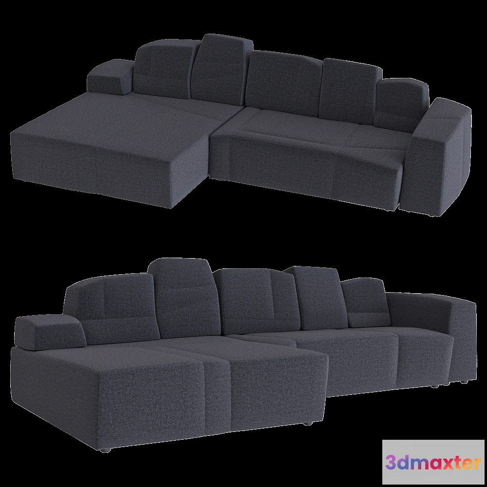 1633504 - Moooi  - Sofa SLT 3D Max