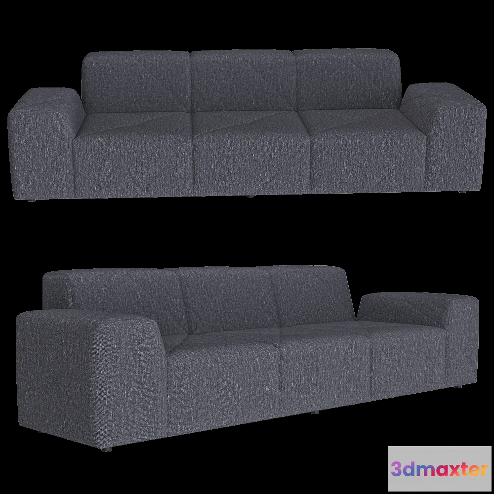 1633508 - Moooi  - Sofa BFF 3D Max