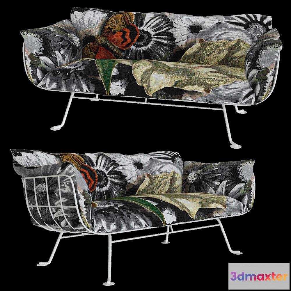 1633510 - Moooi  - Sofa Nest 3D Max