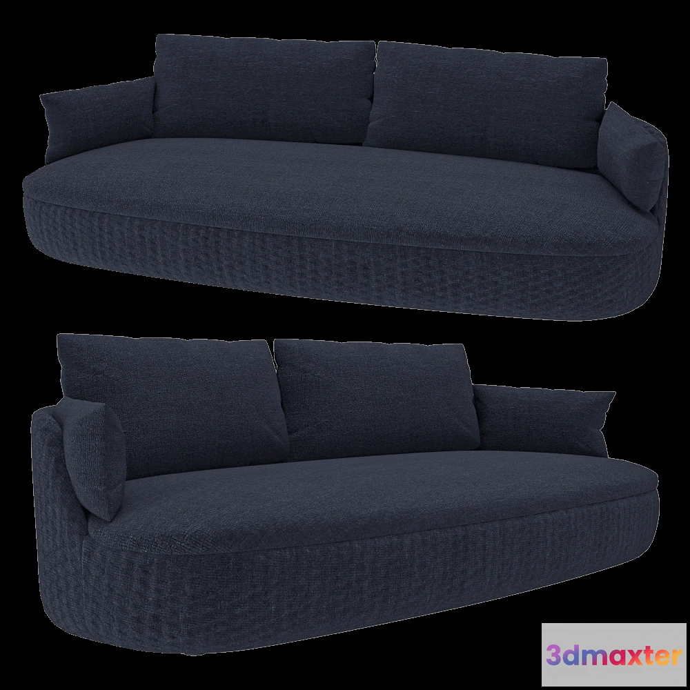 1633524 - Moooi  - Sofa Bart 3D Max