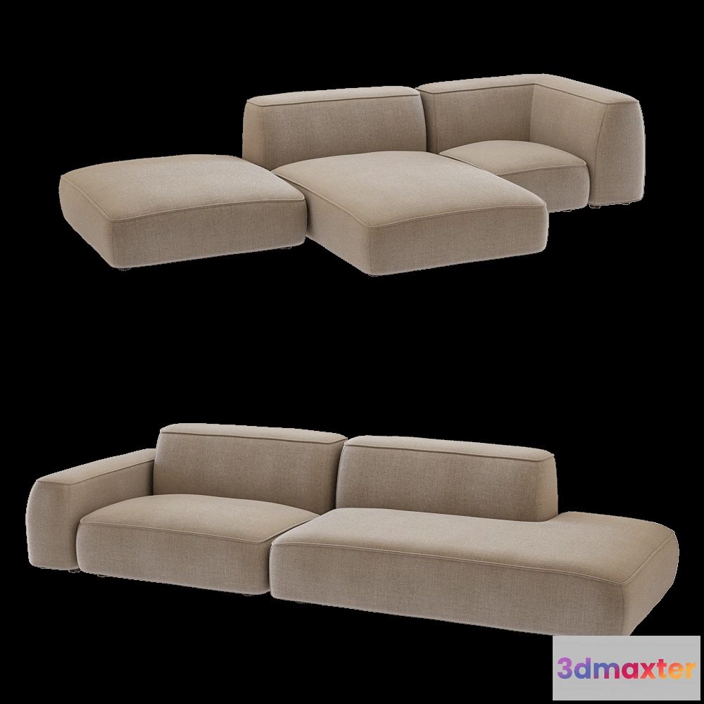 1633572 - Ossen - Modular sofa Ossen 1 3D Max