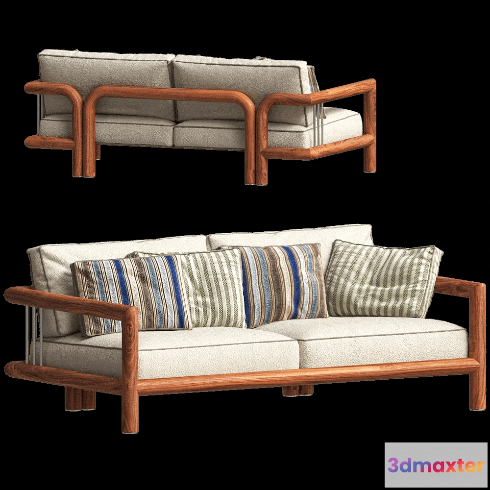 1633596 - Paolo Castelli - Sofa Imane 3D Max