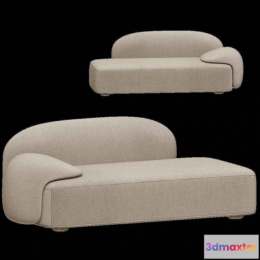 1633598 - Paolo Castelli - Sofa Ama Dormeuse 3D Max