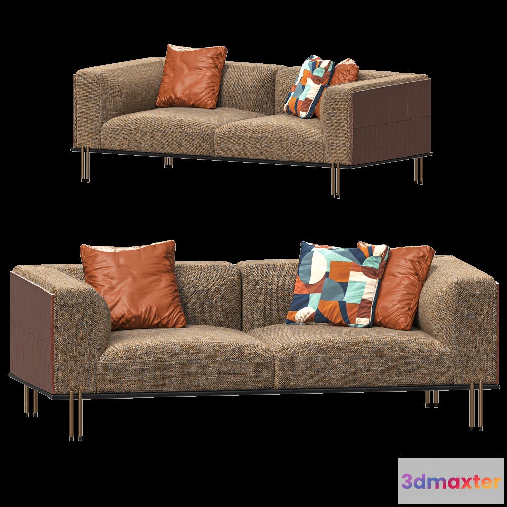 1633602 - Paolo Castelli - Sofa Soft Ratio 3D Max