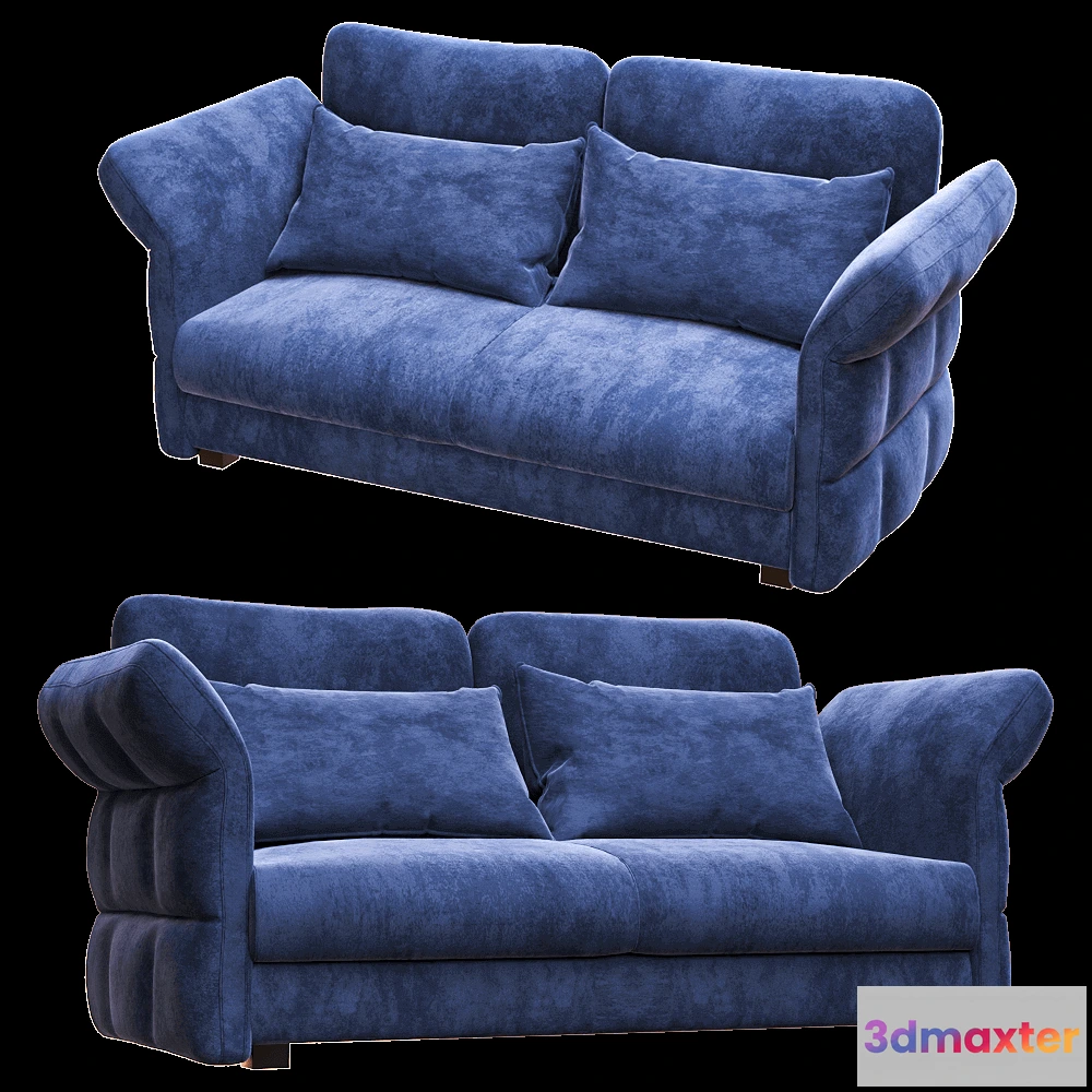 1633616 - Perozzo - Sofa Eva Due 3D Max
