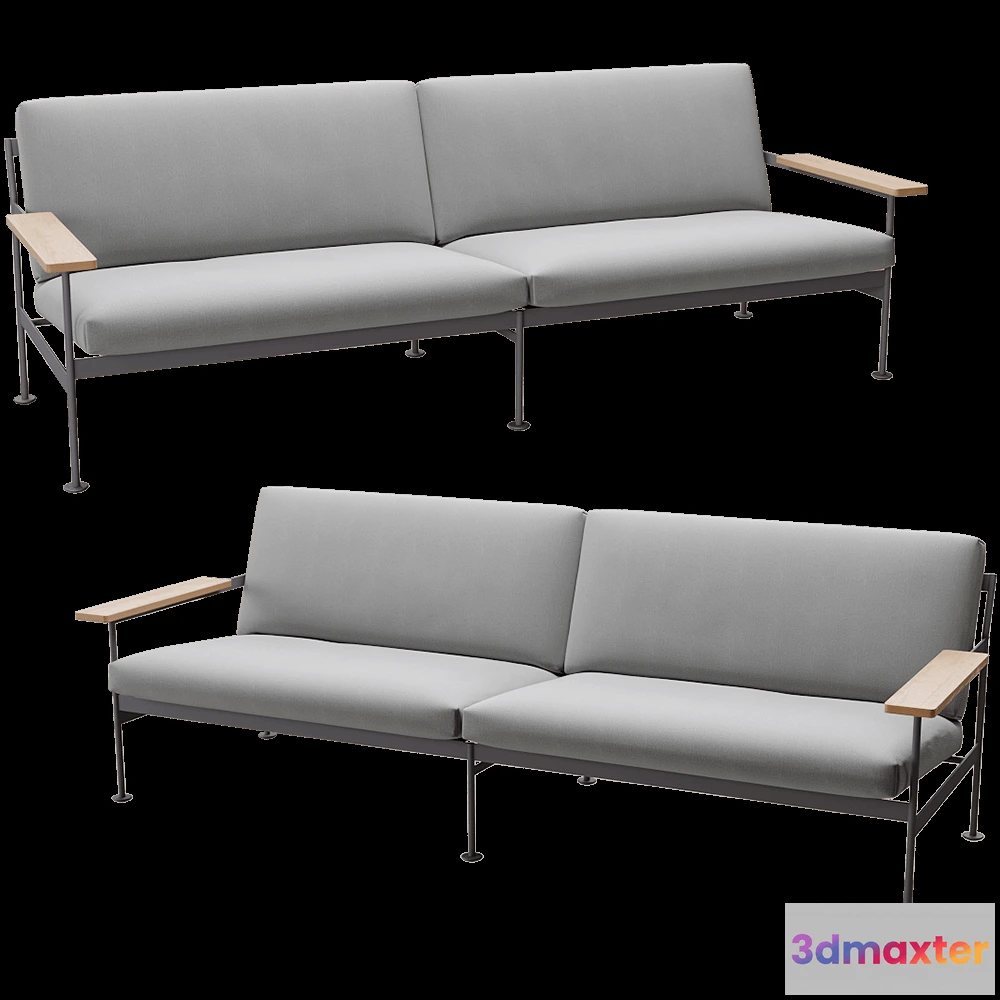 1633660 - Prostoria - Outdoor sofa Jugo 3D Max