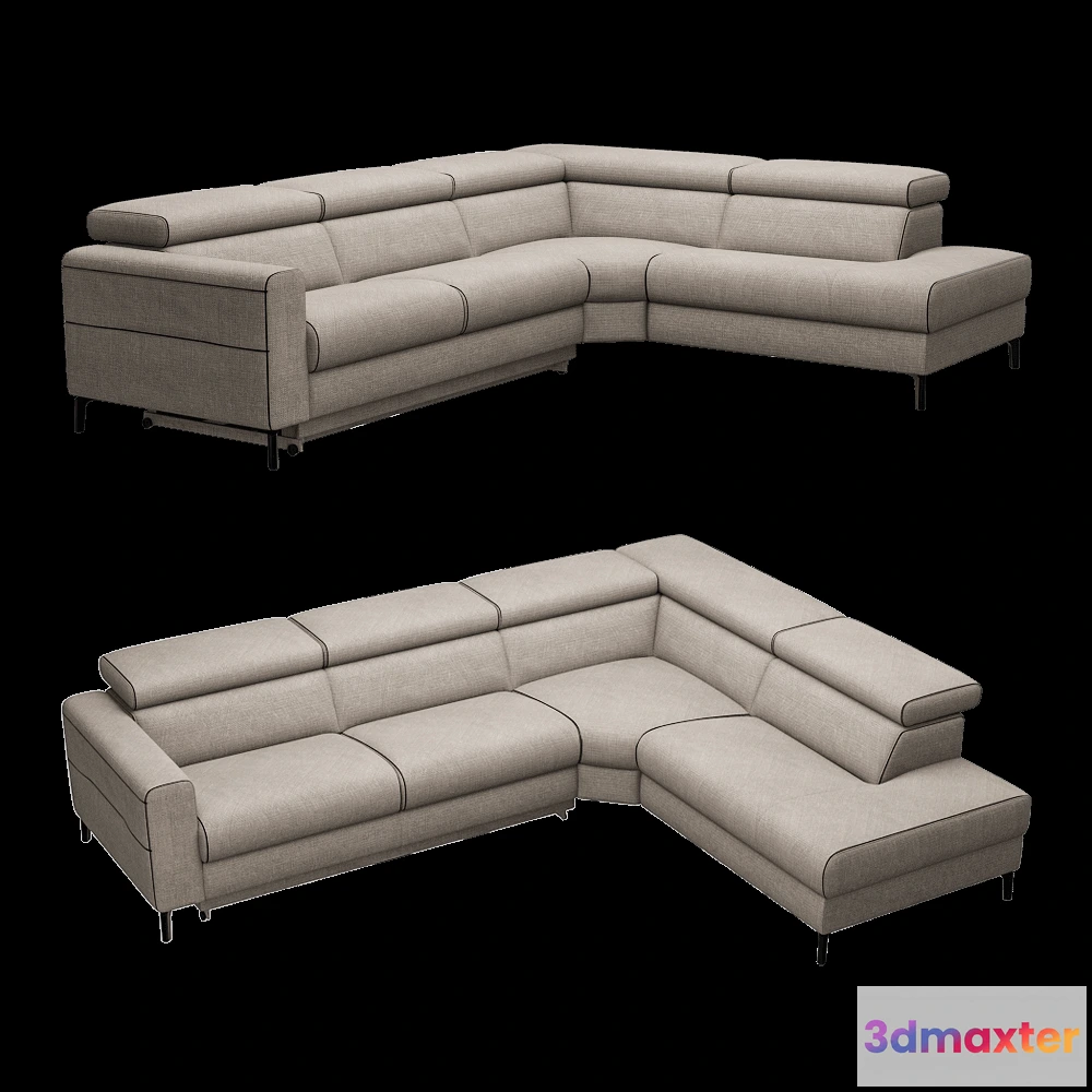 1633692 - Rom - Sofa Tinos 1 3D Max