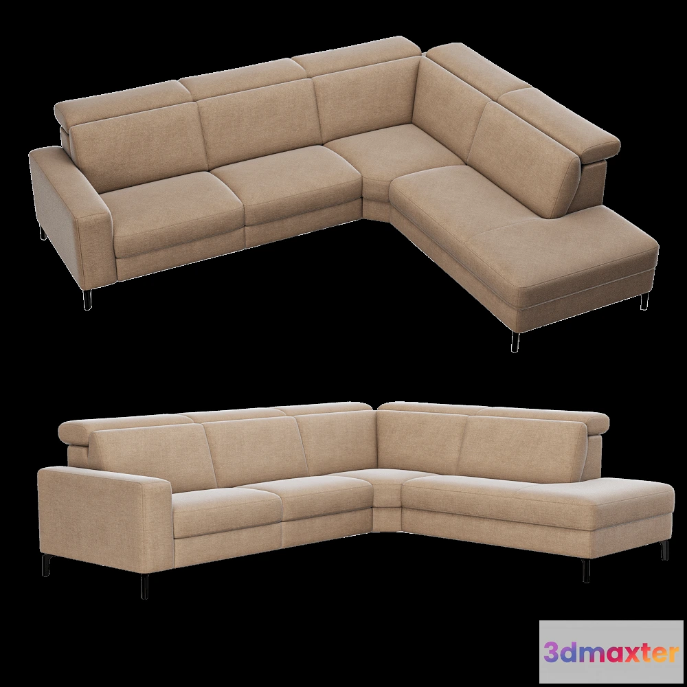 1633704 - Rom - Sofa Colorado 3 3D Max
