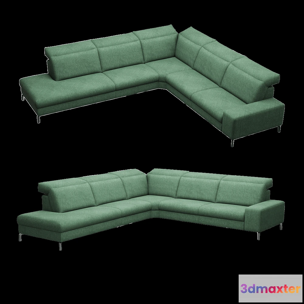 1633718 - Rom - Sofa Fontane 2 3D Max