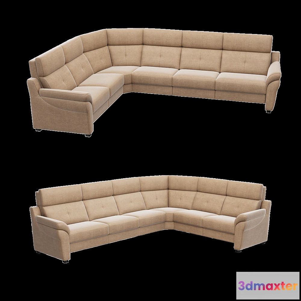 1633734 - Rom - Sofa Ares 3 3D Max