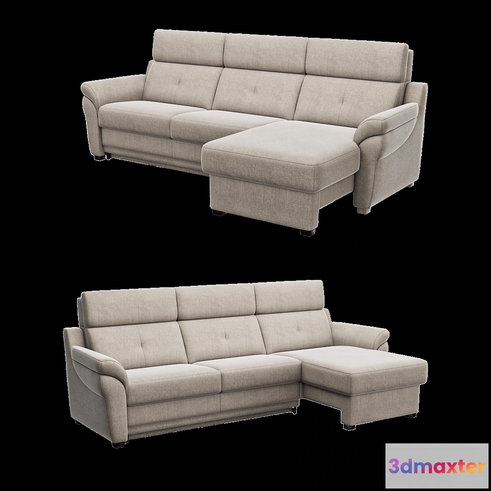 1633738 - Rom - Sofa Ares 1 3D Max