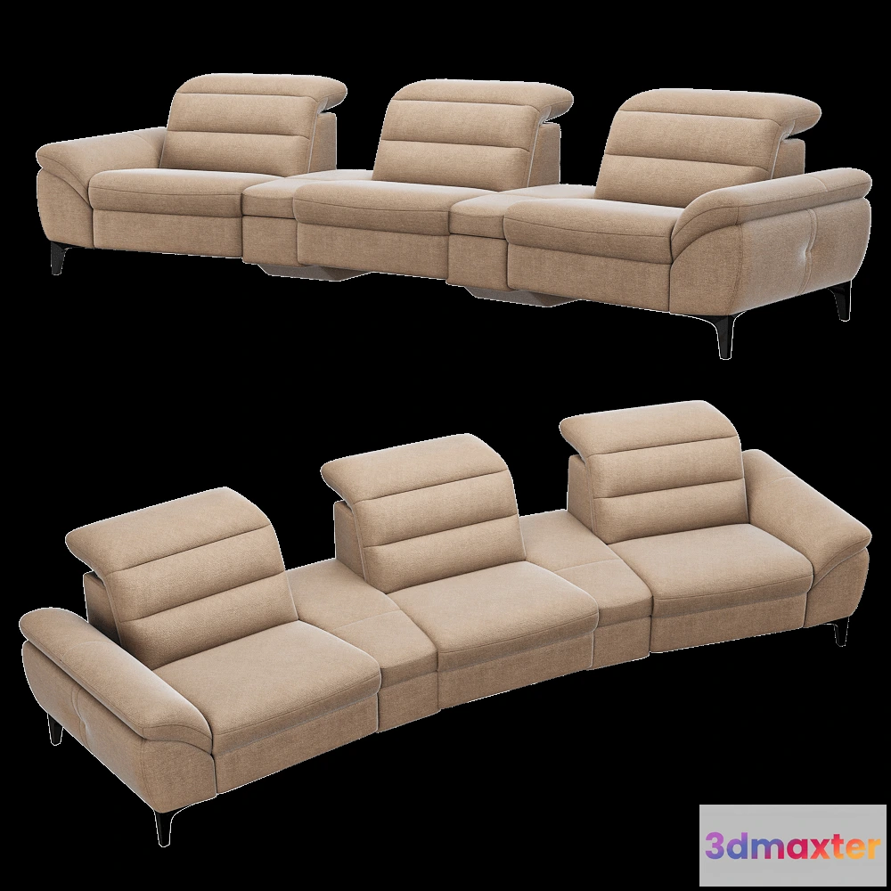 1633742 - Rom - Sofa Daphne 1 3D Max