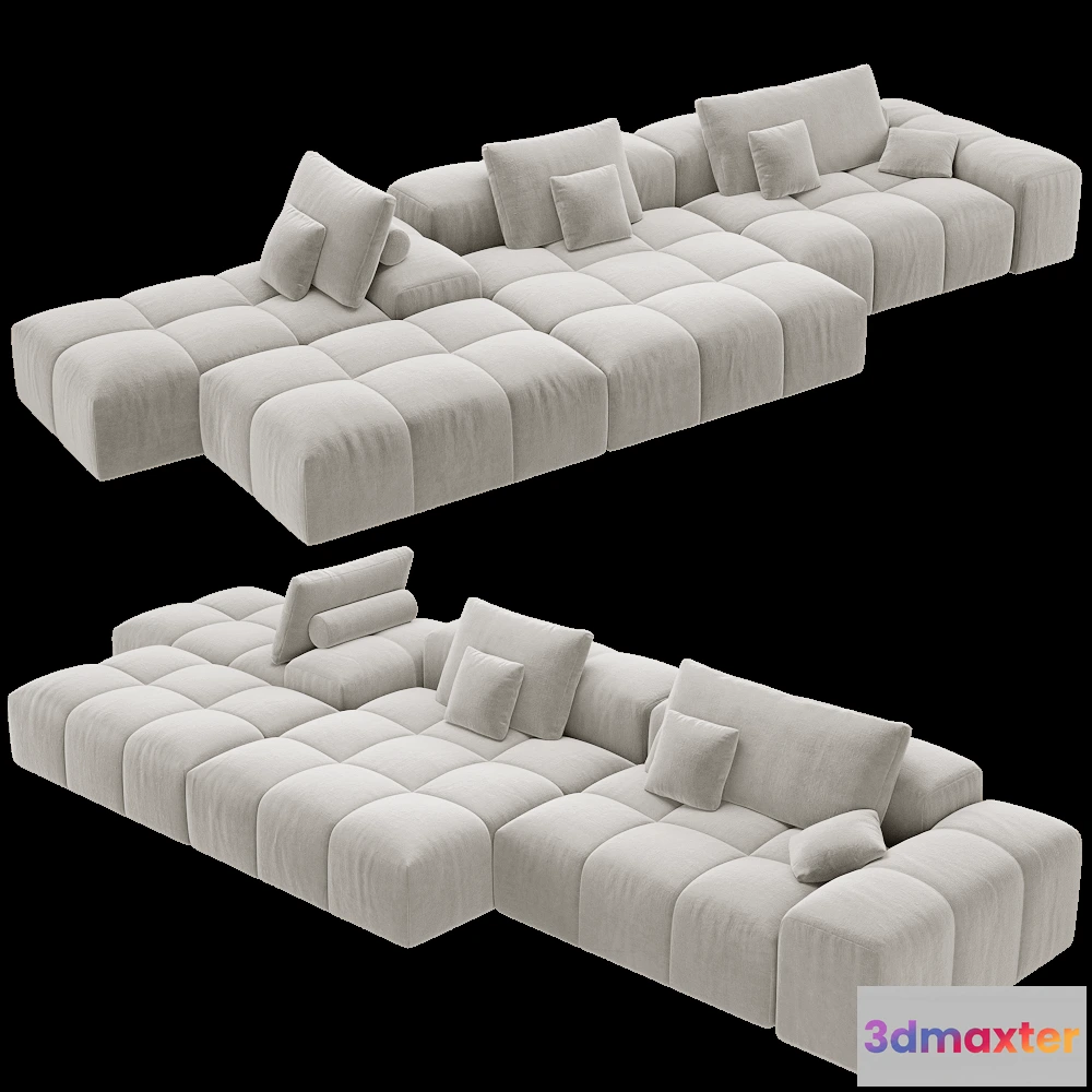 1633772 - Saba  - Sofa Pixel 3D Max