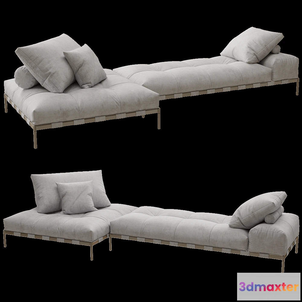1633784 - Saba  - Sofa Pixel Light Indoor 3D Max