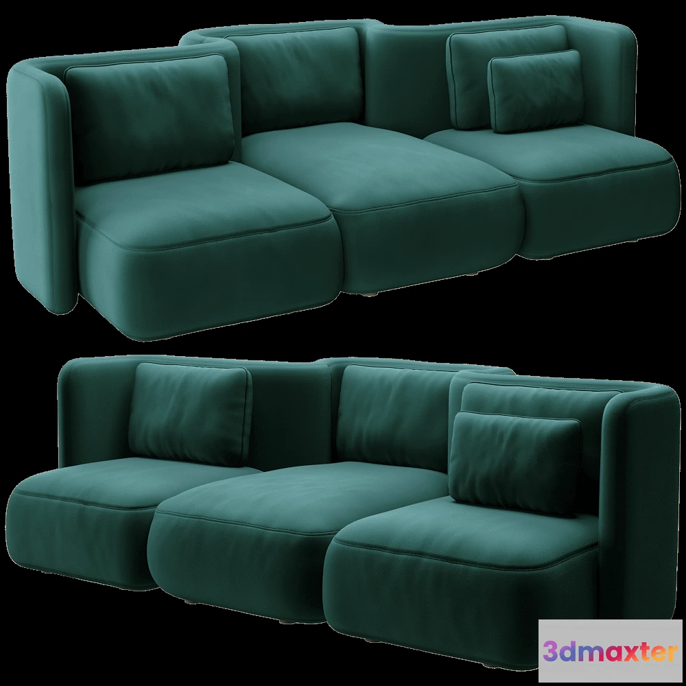 1633786 - Saba  - Sofa Gala 3D Max