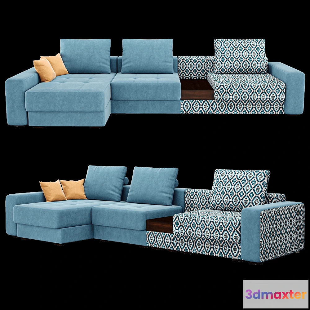 1633862 - Savlukov Mebel - Corner sofa Oksford 3D Max