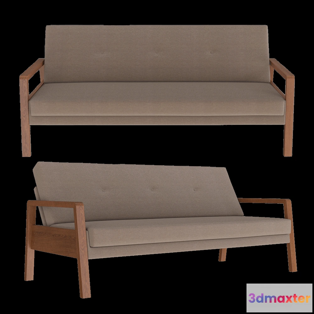 1633886 - Scandicsofa - Sofa Krasse 3 seater 3D Max