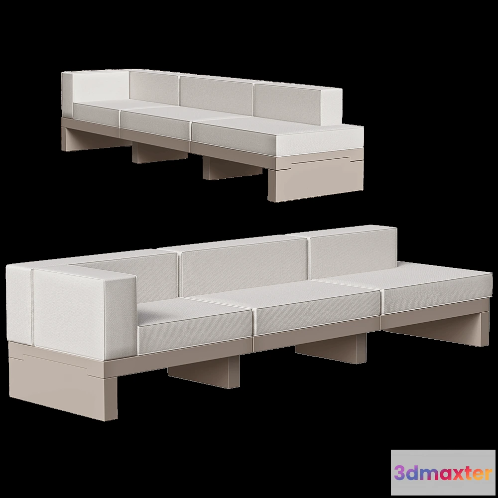 1633948 - Serralunga - Sofa Hour 3D Max