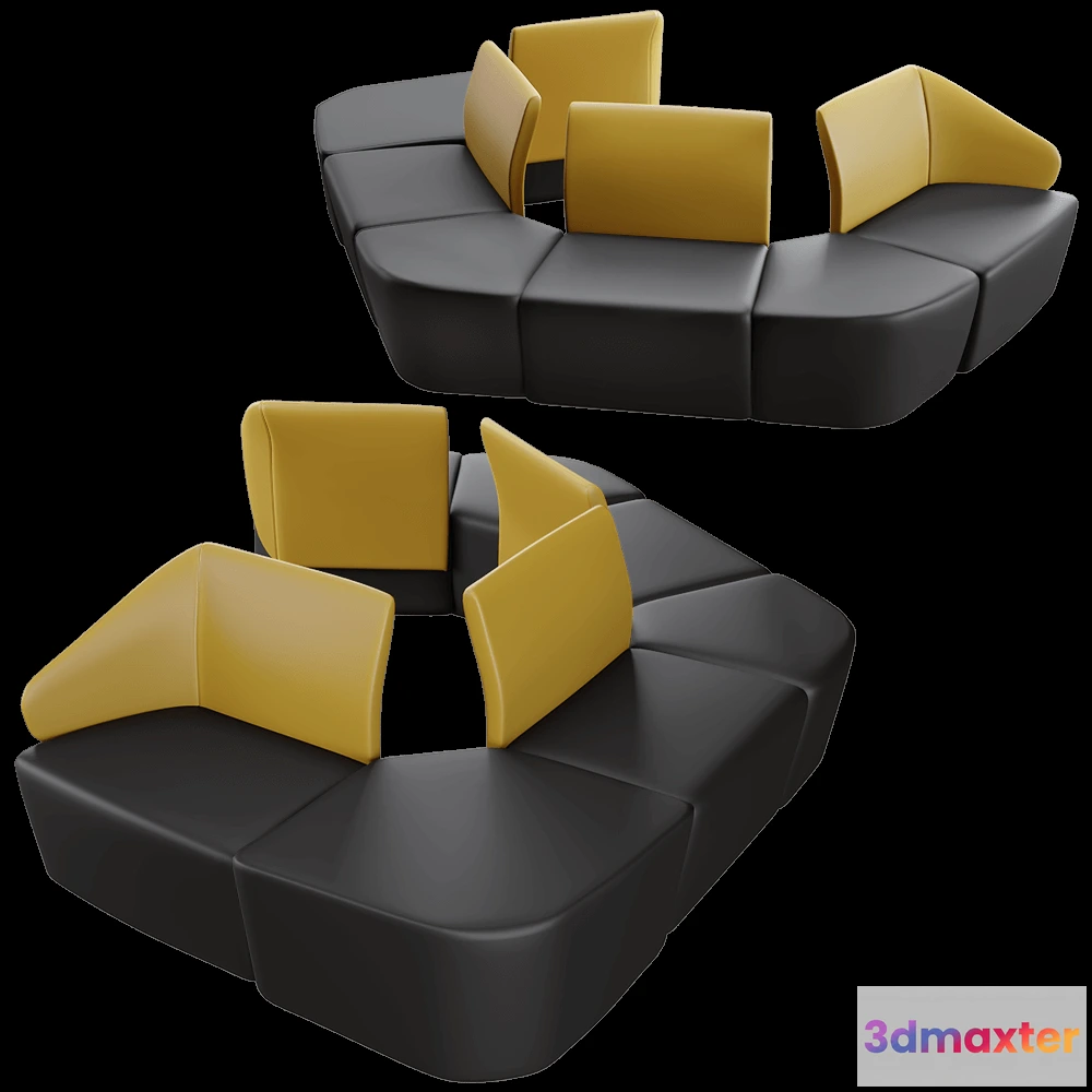 1633990 - Sitlosophy - Sofa Ikebana 3D Max