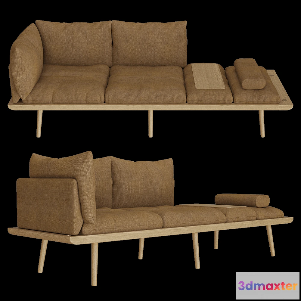 1634056 - UMAGE - Lounge sofa Around 3 seater 3D Max