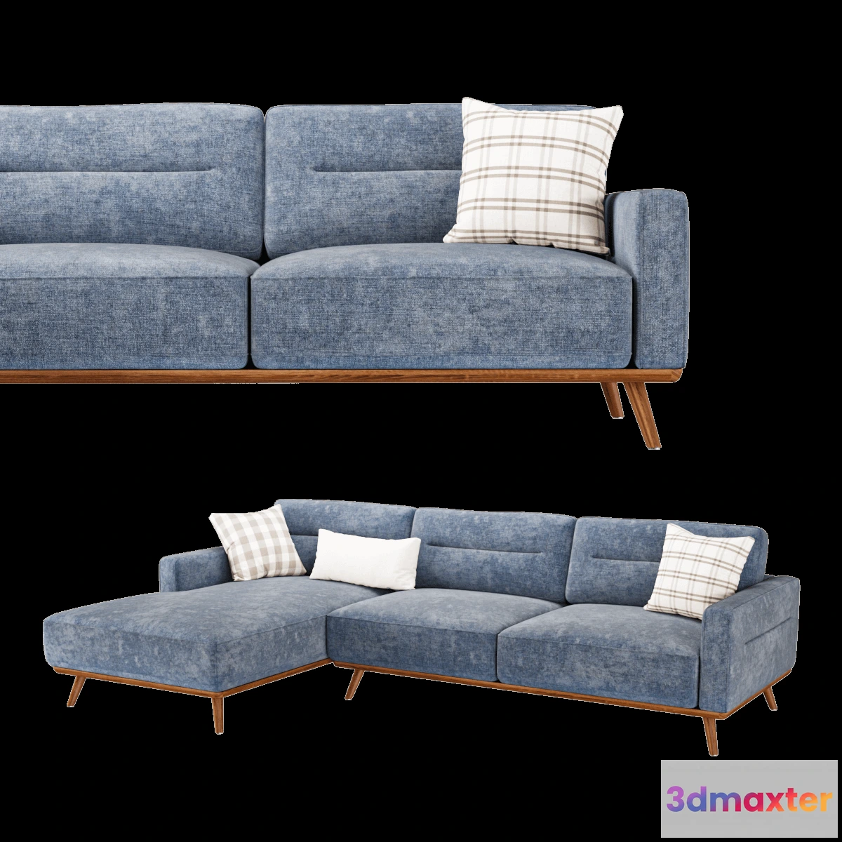 1634096 - furniture - Helsinki corner sofa 3D Max
