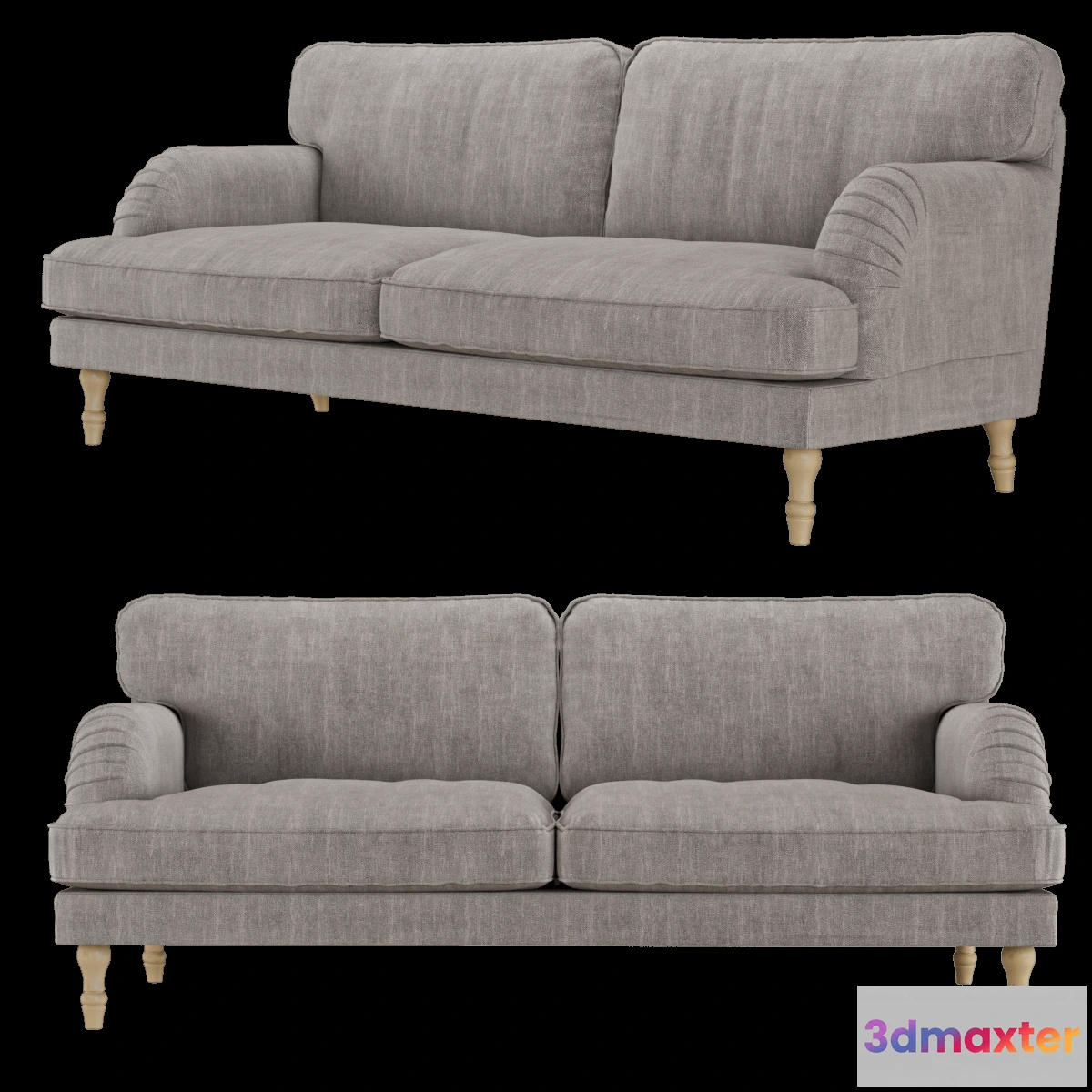 1634200 - furniture - Sofa Stocksund 3D Max