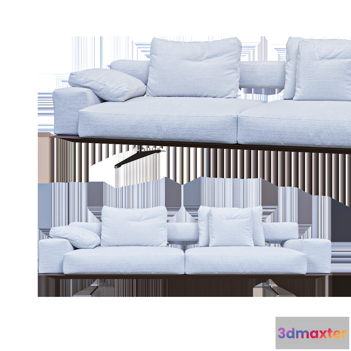 1634218 - furniture - Sofa wing 3D Max