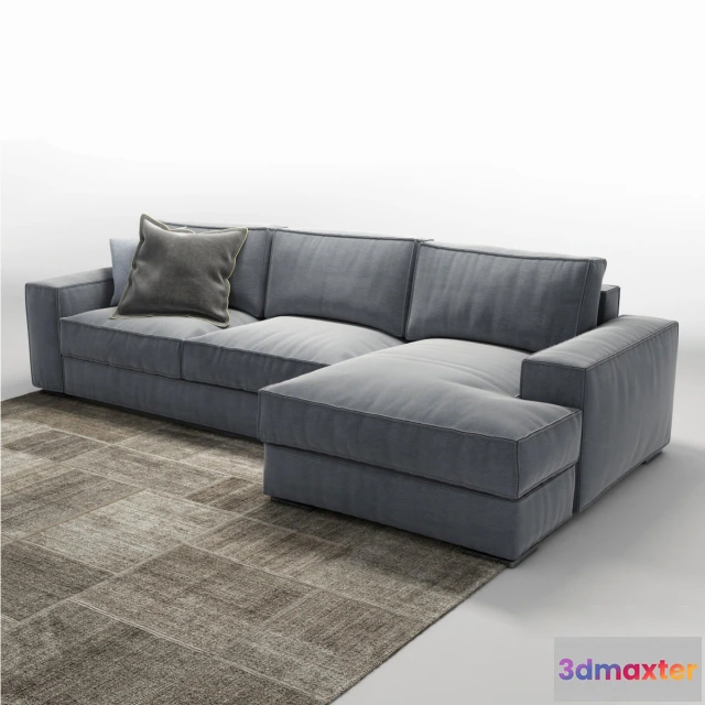 1634332 - furniture - Poltrona Frau sofa 70 3D Max