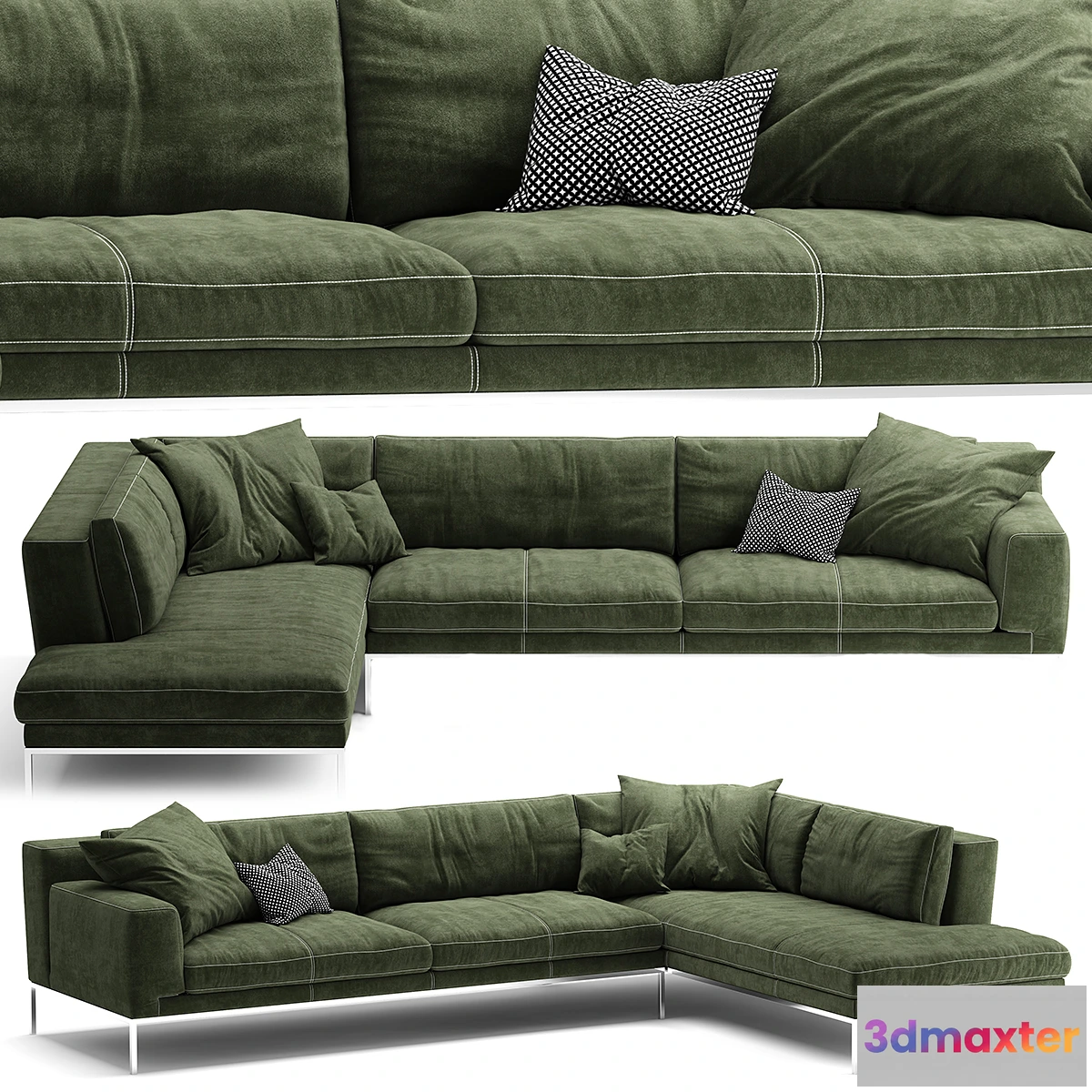 1634422 - furniture - Italia Edizione sofa 05 3D Max
