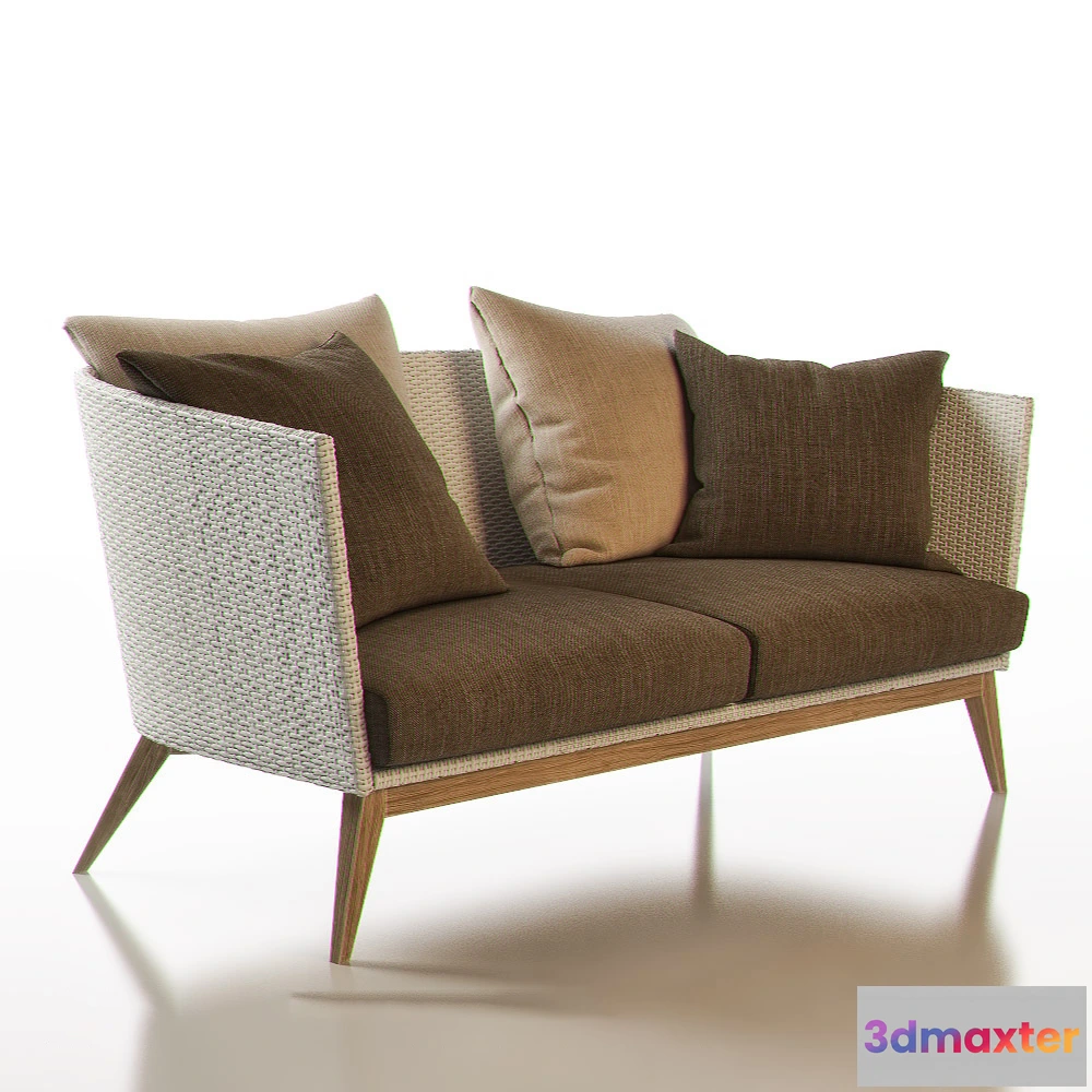 1634434 - furniture - Point Outdoor sofa 2 3D Max