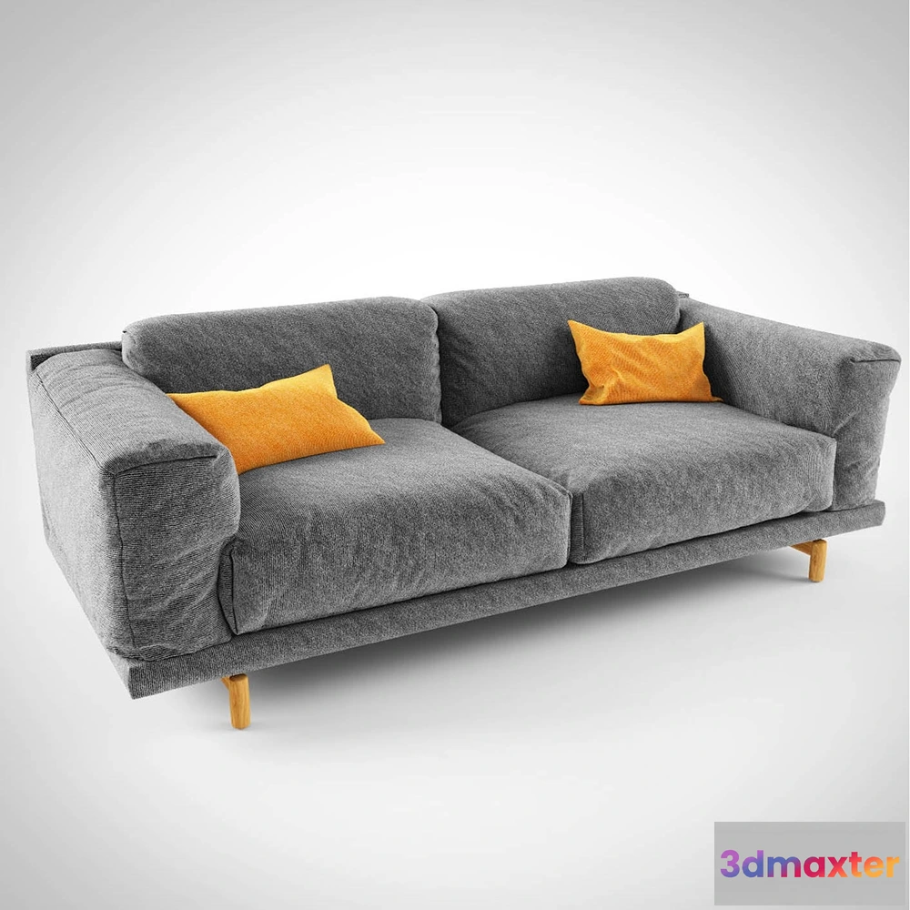 1634502 - furniture - Muuto sofa 856 3D Max