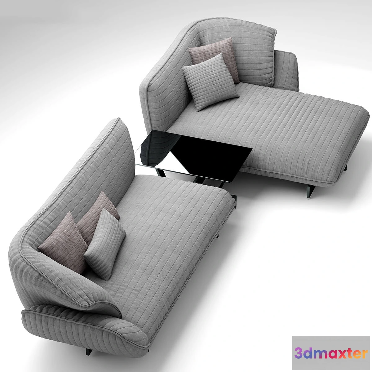 1634538 - furniture - Comfortable sofa 3D Max