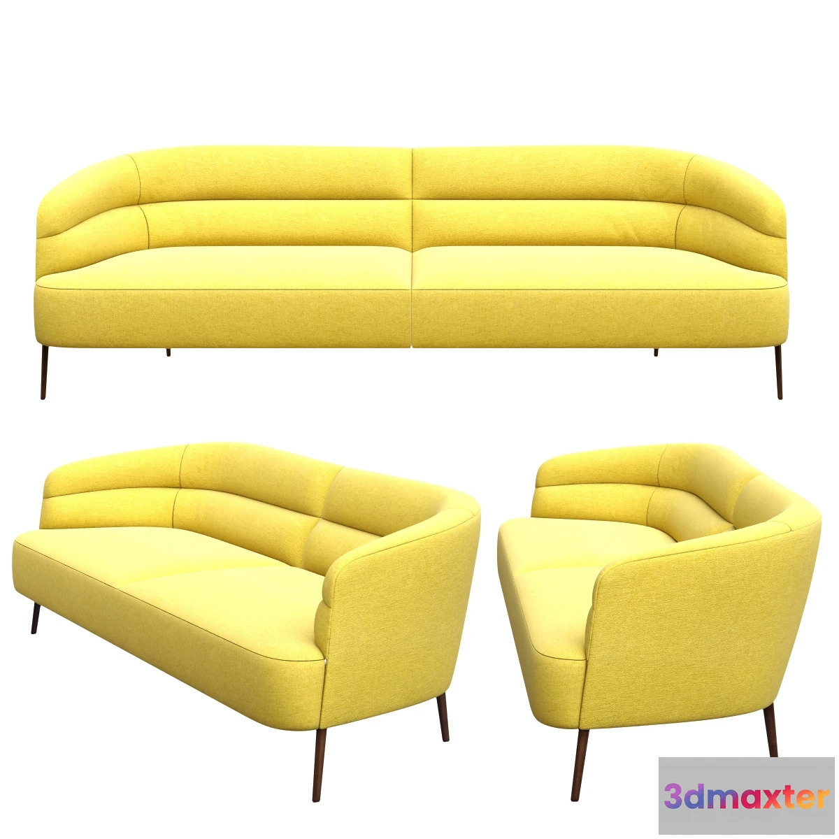 1634592 - furniture - Odeon sofa 3D Max