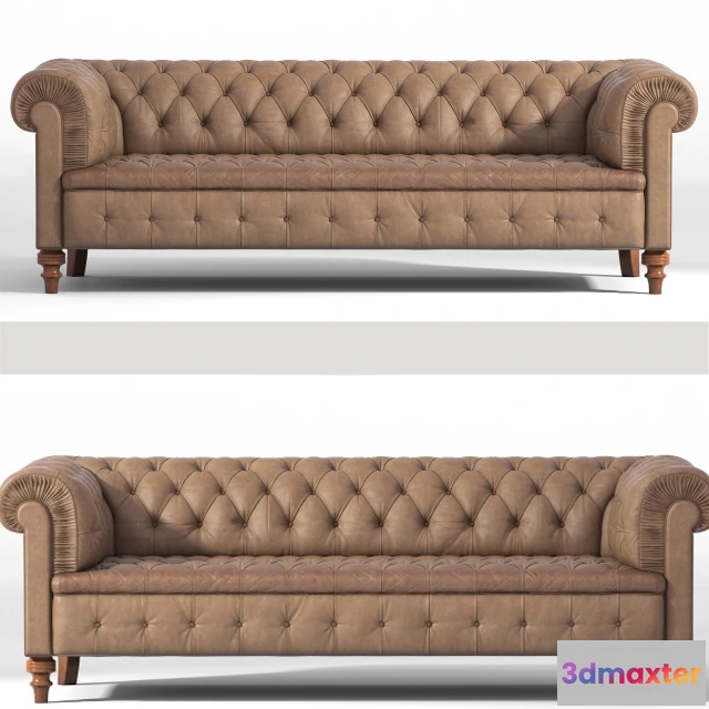 1634834 - furniture - Chesterfield Original sofa 3D Max
