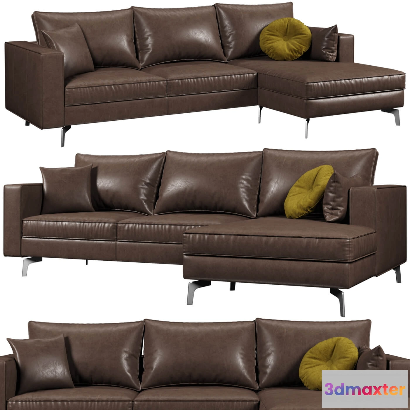 1634922 - furniture - Calligaris Square sofa 3D Max