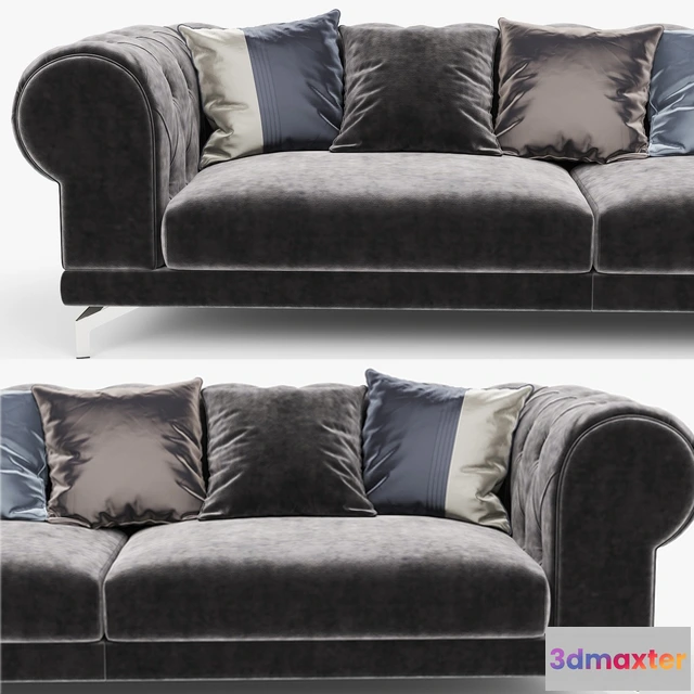 1634940 - furniture - Capitone sofa 3D Max