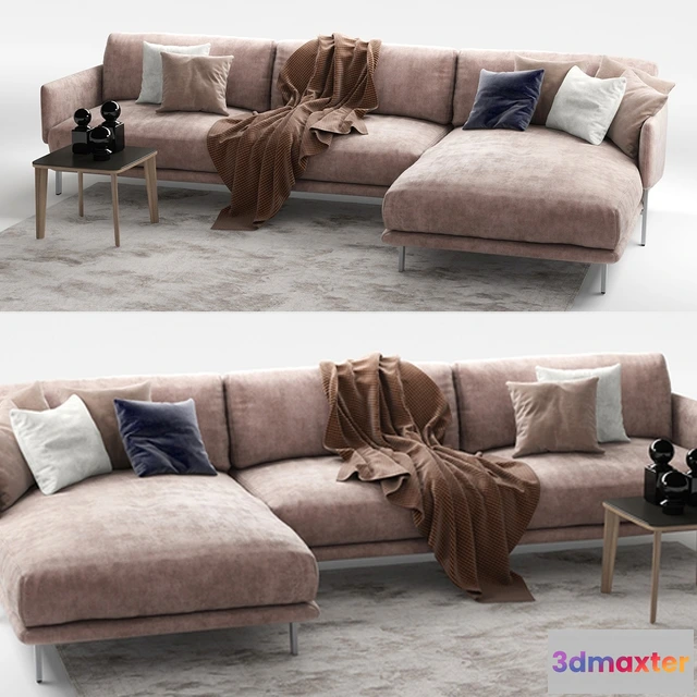 1635000 - furniture - Bonaldo Structure sofa 3D Max